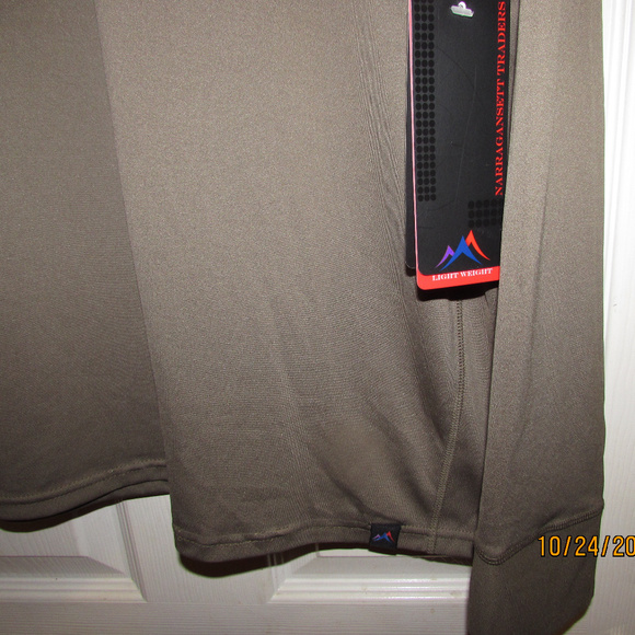 Narragansett Traders Long Sleeve XXL Olive Shirt - Picture 2 of 5